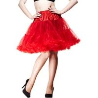 Short Red Petticoat - Size: L-2XL