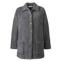 Sherpa Fleece Shirt Jacket
