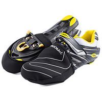 Shoe Covers/Overshoes Bike Waterproof Thermal / Warm Windproof Unisex Black SBR