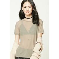 Sheer Mesh Tee