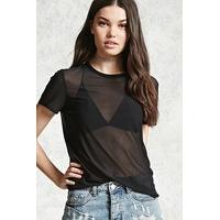 Sheer Mesh Tee