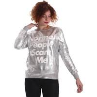 shoeshine a6gd2962 sweatshirt women womens cardigans in silver