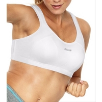 shock absorber maximum support sports bra white sports bra