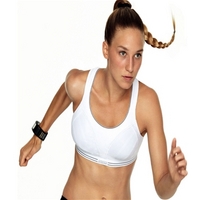 shock absorber ultimate run bra white sports bra