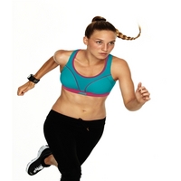 shock absorber ultimate run bra aqua sports bra