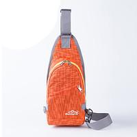 Shoulder Bag Chest Bag for Camping Hiking Cycling/Bike Running Jogging Traveling Sports BagWaterproof Waterproof Zipper Moistureproof