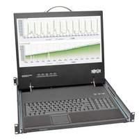 short body rackmount console 1u w 19 inch lcd