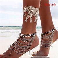 shixin crystalalloy anklet dailycasual 1pc