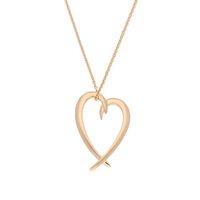 Shaun Leane Necklace Heart Limited Edition Rose Gold Vermeil