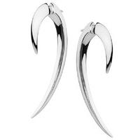 Shaun Leane Signature Tusk Sterling Silver Size 1 Hook Earrings