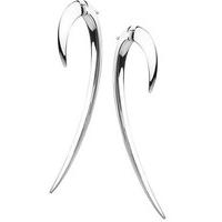 Shaun Leane Signature Tusk Sterling Silver Size 2 Hook Earrings