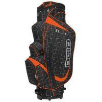 Shredder Golf Cart Bag - Griddle/Orange/Black