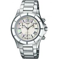 Sheen Casio Ladies Mother of Pearl Dial Watch SHE-5512SG-7ADF