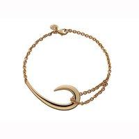 Shaun Leane Silver and Rose Gold Vermeil Hook Bracelet
