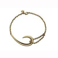Shaun Leane Silver and Gold Vermeil Hook Bracelet