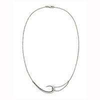 shaun leane silver hook necklace