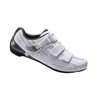 Shimano RP3 SPD-SL Cycling Shoes Wide Fit - White - EUR 42