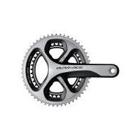 Shimano Dura-Ace FC-9000 Bicycle Chainset 53-39T Black/Silver 53-39T 175mm