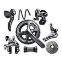 Shimano Ultegra 6800 11 Speed Groupset - Grey - 170mm-11/23-36/52 BSA - Bundle