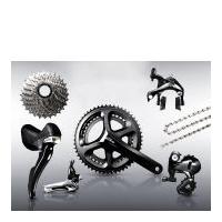 Shimano 105 5800 11 Speed Groupset - Black - 170mm - 11/32 - 53/39 - BSA