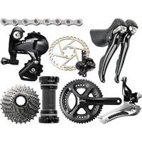 Shimano - 105 (5800) Black 11 Speed Double Disc Groupset