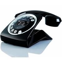 Sixty Digital Cordless Retro Style Telephone - Black