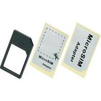 sim adapter goobay 42944 adapted from micro sim adapted to standard si ...