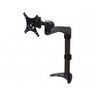 single arm flat screen desk mount for screens up to 24quot max weight