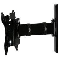 single arm flat screen wall mount with tilt and swivel 10quot 23ampquo