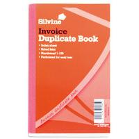 Silvine Dup Book 8.3x5 Invoice 611 - 6 Pack
