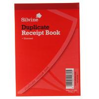 Silvine Receipt Bk 4x5.25 Gummed Dup 230 - 12 Pack