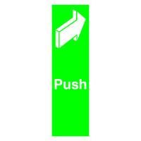 SIGNSLAB 150X50 PUSH S/A