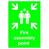 SIGNSLAB A2 FIRE ASSEMBLY POINT PVC