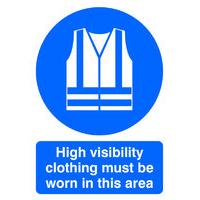 SIGNSLAB A4 HI VIS CLOTHING M/B/WORN PVC