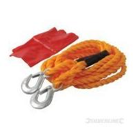 Silverline Tow Rope 2 Tonne 4m x 14mm