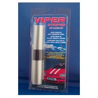 Silver Viper Stripes Car Decal