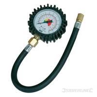 Silverline 0-100psi Tyre Dial Gauge