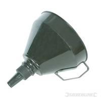 Silverline Plastic Funnel With Filter 160mm