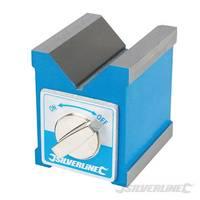 Silverline Magnetic V-block 70 x 60 x 70mm