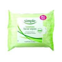 Simple Facial Wipes X 25