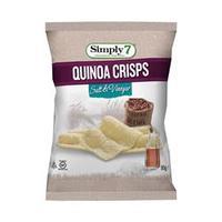 Simply 7 Quinoa Salt & Vinegar Crisps 80g