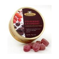 simpkins strawberry raspberry chocolate centres travel sweets 175g 61o ...