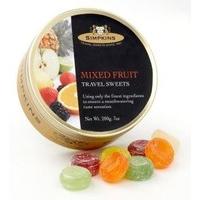 simpkins mixed fruit travel sweets 200g 7oz