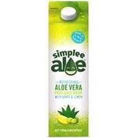 simplee aloe aloe vera with grape lemon 1000ml