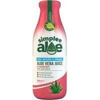 simplee aloe aloe vera juice cranberry 500ml