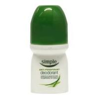 simple deodorantanti perspirant roll on 50ml