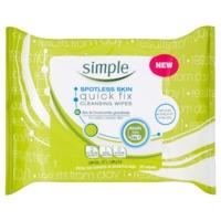 simple spotless quick fix wipes