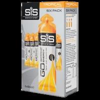 SiS - GO Isotonic Energy Gels Multipack (6x60ml) Tropical