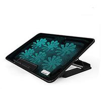 six fans ergonomic adjustable cooler cooling pad with stand holder pc  ...