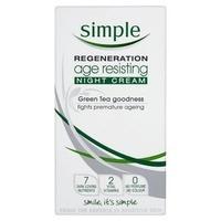 Simple Regeneration Age Resisting Night Cream 50ml